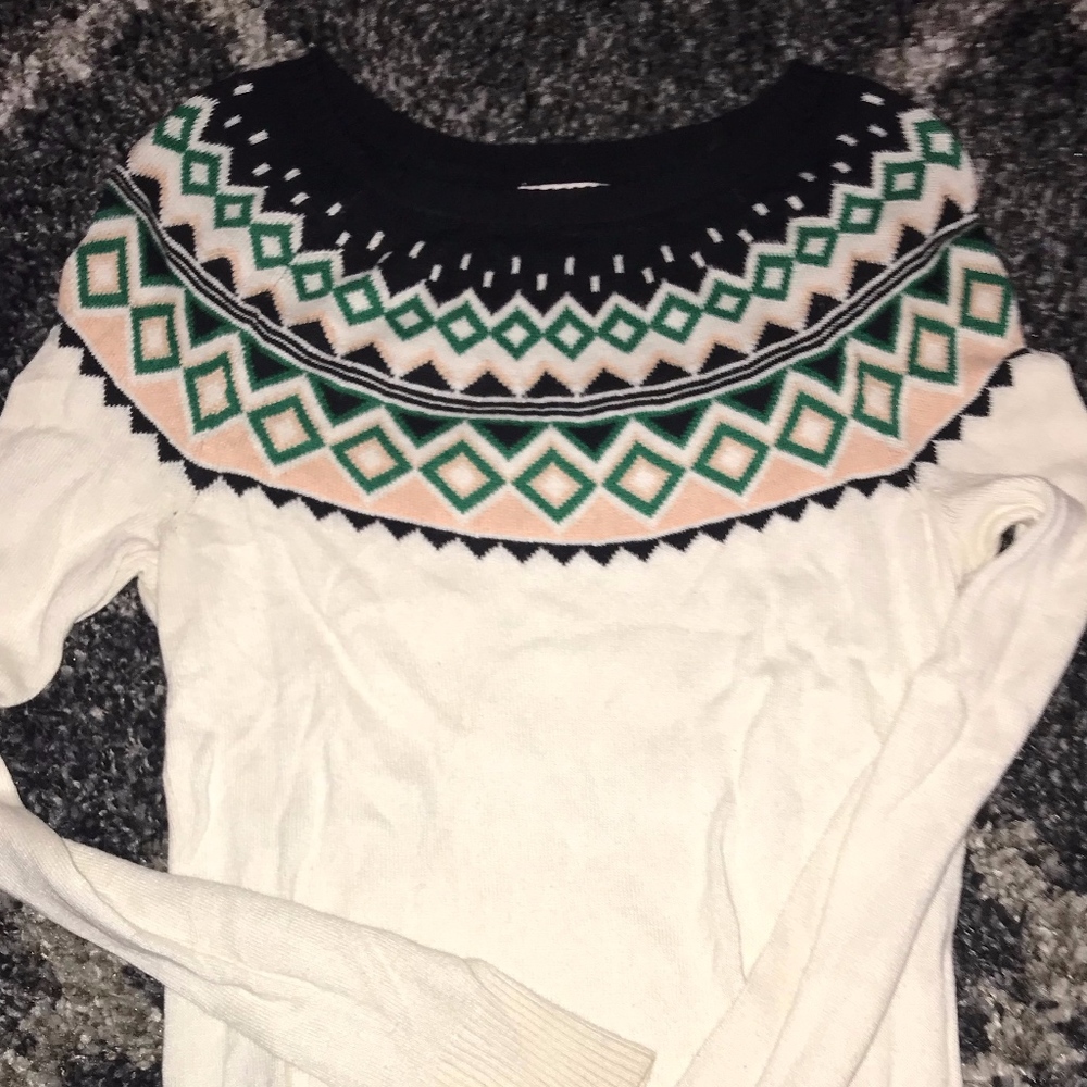 Merona Geometric Sweater
